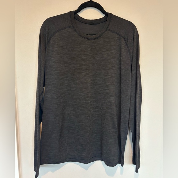 lululemon athletica Other - lululemon athletica Charcoal Long Sleeve Tee